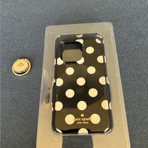 Kate Spade Ring Stand and Flexible Case for iPhone 13 Pro